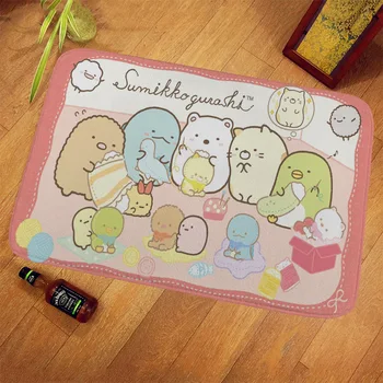 

Sumikko Gurashi Style Anime Rug Decoration Mat Home Carpet Anti-Slip Baby Crawling Mat Lovely Animal Corner Bio Plush Carpet New