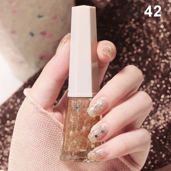 

Mini Paint Pot Nail Polish and Effects with a Blend of Glitter Blue Sequins for WomenGlitter Nail Art Sequins EY669