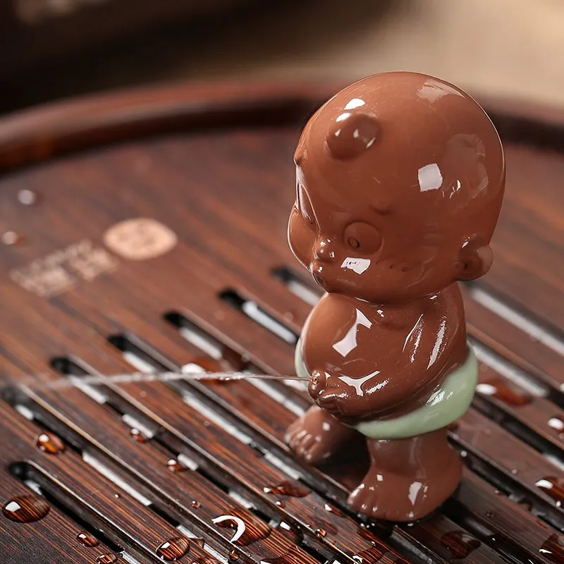 Tea Pet Pee Doll Home Decoration Tea Play Tray tea pet ornaments