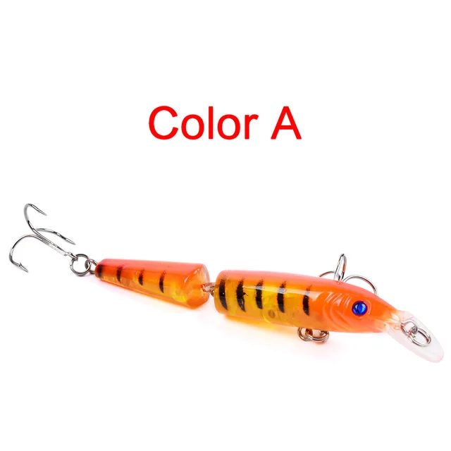 1Pcs 105mm 9g Fishing Bait Wobbler Swimming Lures Jig  Crankbait Artificial Bait Double Hooks For Fishing 1