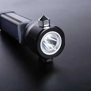 

Flashlight Led Flashlight Solar Flashlight 500 Lumens LED USB Rechargeable Window Breaker фонарик lanterna #2A24