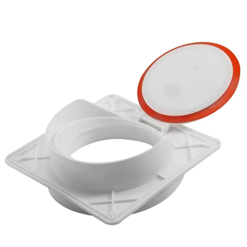 Настенный вентиляционный клапан 150 мм для кухонной системы вентиляции туалета, выхлопная труба, клапан против запаха