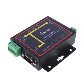 

RJ45 to RS232 RS485 Industrial Male Converter TCP/UDP Serial Ethernet Device 28TE