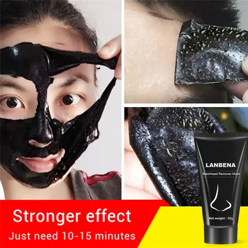 

LANBENA Blackhead Remover Nose Mask Face Care Mud Acne Treatment Peel Off Mask Pore Strip Skin Care Peel Mask Oil Control