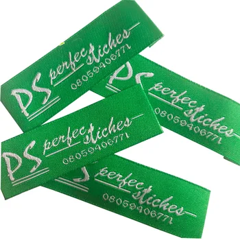 

customized sewing labels for clothing custom personalized woven label garment Weave tag with own logo handmade fabric tags