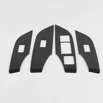 

For Toyota RAV4 RAV 4 2019 2020 Steel interior Accessories car window Switch Lift cover trim Door handle Armrest Sticker LHD