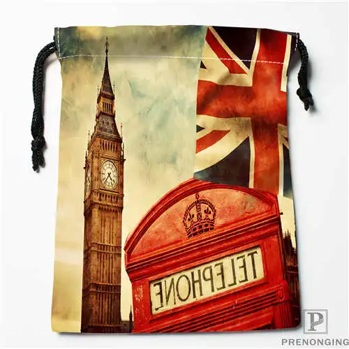 

Custom Printing London England Drawstring Shopping Bags Travel Storage Pouch Swim Hiking Toy Bag Unisex Multi Size18-12-31-48
