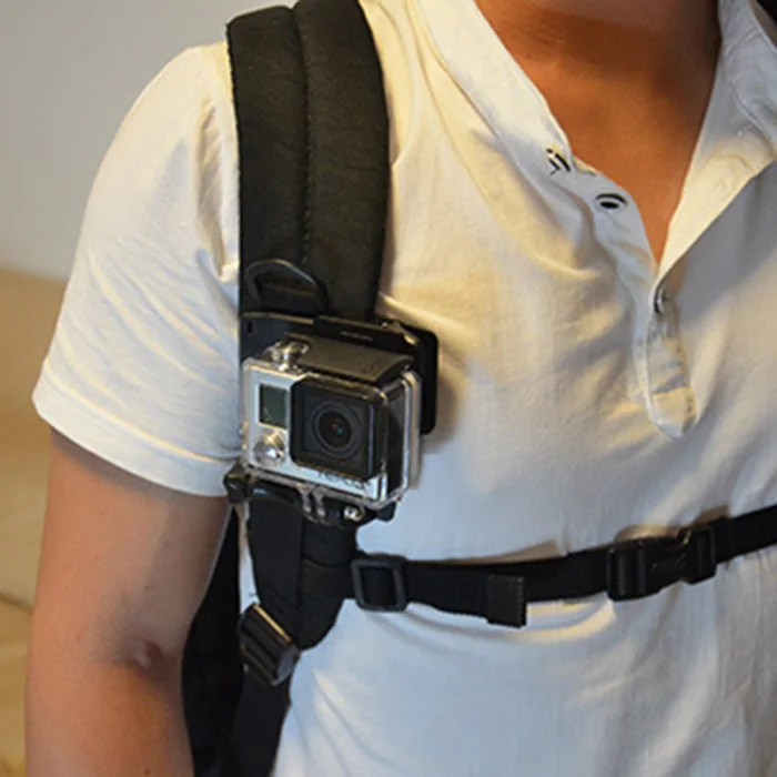 Мотоцикл шлем кронштейн с рюкзак клип комплект для GoPro Hero GK99
