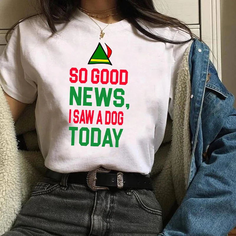 Женская модная Новогодняя одежда с принтом Merry Christmas женская футболка Kawaii футболка Camisas панк женские футболки - Цвет: bvr20211