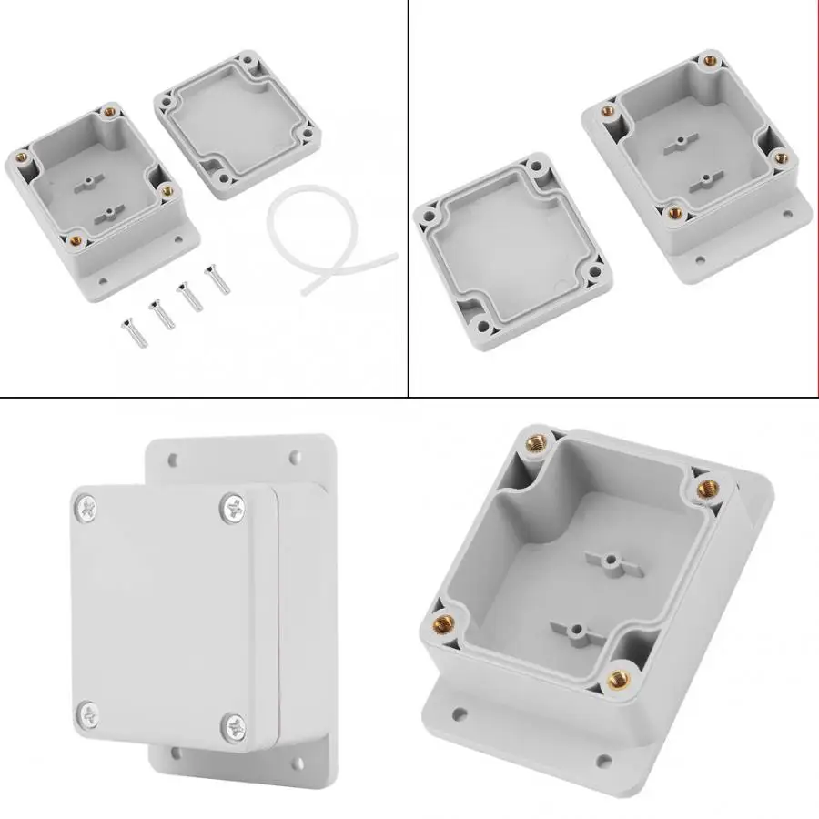 Caja estanca, Caja estanca exterior electrica, 158 x 90 x 60mm Caja  conexiones exterior, Caja de conexiones IP65 ABS resistente al agua, para  instalaciones eléctricas interiores y exteriores : : Bricolaje y  herramientas