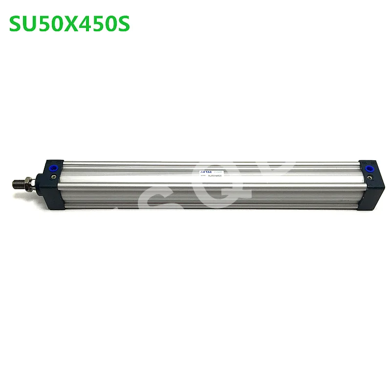 SU50X400S SU50X450S SU50X500S SU50X600S FSQD AIRTAC тонкий трехосевой цилиндр с стержнем воздушный