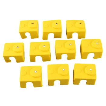 

Protective Silicone Sock Cover Case for E3D V6 Heated Block Warm Keeping Cover Reprap 3D Printer Parts 10PCS