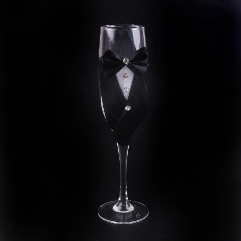 Креативный подарок кружевное платье для невесты и жениха цвета шампанского