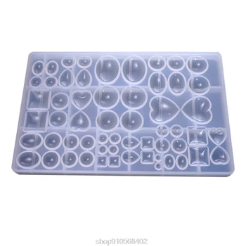

Gem Jewelry Silicone Mold Oval Teardrop Square Heart Round Shapes, for Polymer Clay, Crafting, Resin Epoxy O20 20 Dropshipping
