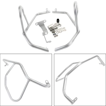 

Areyourshop Upper Crash Bars Engine Guards Silver Black Fit for BMW F750GS F850GS 2018 2019 2020 Motorcycle Parts