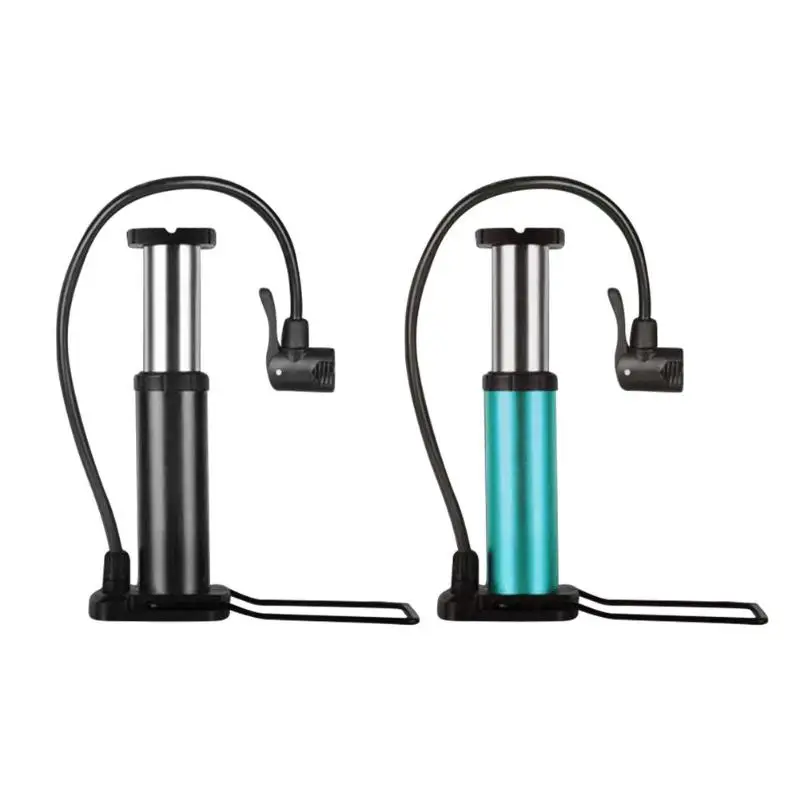 Портативный велосипедный напольный мини насос с ножной активацией из