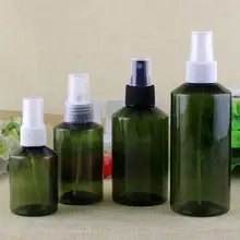 10 шт./партия бутылка-распылитель зеленые бутылки для многоразового использования флакон для эфирного масла духи косметический инструмент