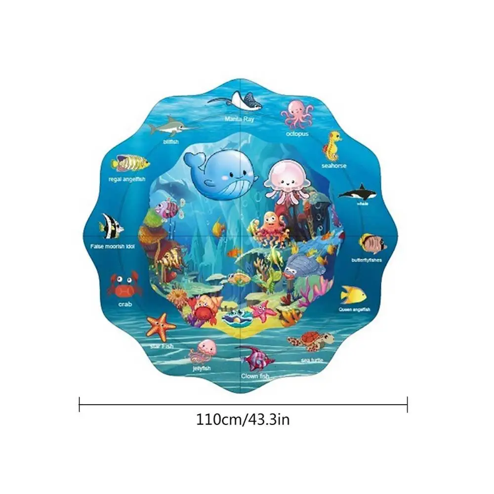 Swimming Toys Baby Inflatable Water Cushion Portable Foldable Outdoor Water Pad Summer Toys zwembad speelgoed - Цвет: G