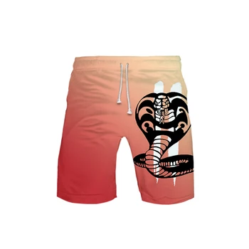 

Cobra Kai Short Pants Summer Boys 3d Print Snake Baby Boy Jogger Hip Hop Hot Selling Customized Wholesale Short Pants Leisure