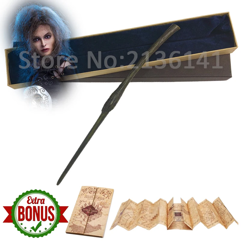 Bella 28 Kinds of Potter magic Wand With Gift Box Packing Metal-Core Magic Wand For Children Cosplay Harried Magical Wand With Bonus - Цвет: Bella