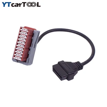 

High Quality Lexia3 30pin cable Lexia-3 PSA 30pin cable Lexia 3 30 pin to OBD 16 pin cable for old cars free shipping