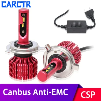 

CSP LED Headlight Bulbs for Car 9005/6 H1/3 H4 Led Lamp H7 H11/16/5202 Canbus Anti-EMC No Radio Interference 6000K 50W Car Light