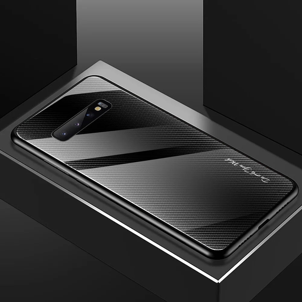 Для samsung Galaxy S11 S11 Plus S11 Lite S10 S10 Plus S10 Lite S10 5G бампер из закаленного стекла с градиентом цвета
