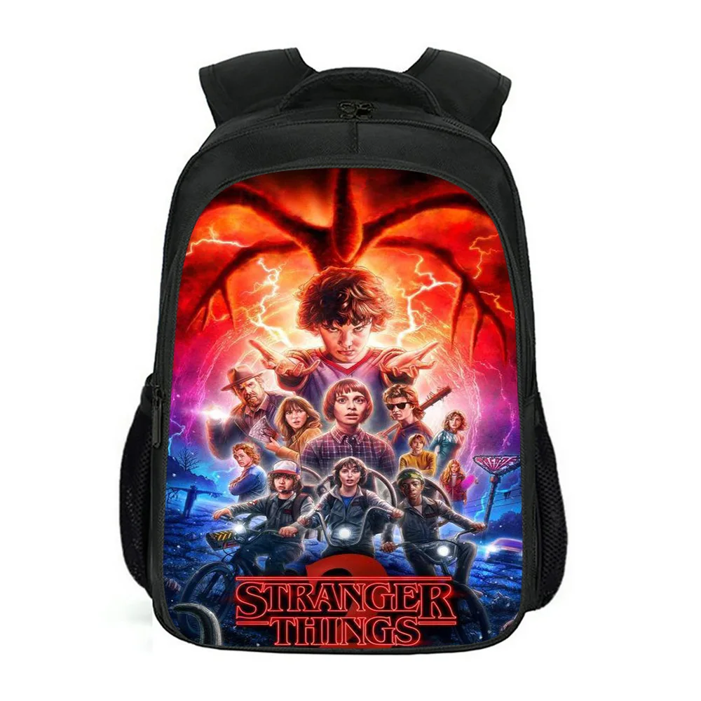 Mochilas Stranger Things School Bag for Teenage Boys Girls's Backpack Laptop Backpack Women Men Travel Shoulder Bags