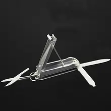 Мини Многофункциональные инструменты, многофункциональный нож для ногтей, ножницы для ногтей, складной из нержавеющей стали, брелок с плоскогубцами, машинка для стрижки ногтей, инструмент для ногтей