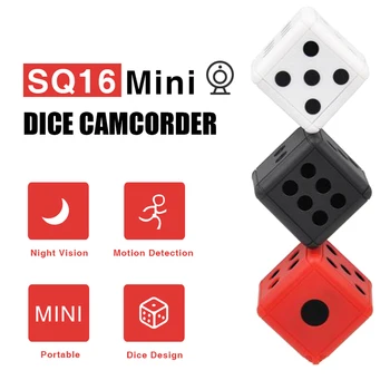 

HD 1080P Mini Camera Dice Shape Camcorder Motion DV Video Micro Cam Recorder Wide Angle with Night Version Portable for Sports