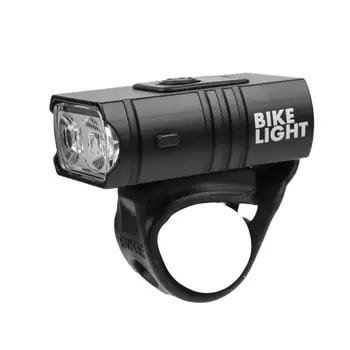 

Strong light bicycle light USB charging built-in battery with power display bicycle light riding light