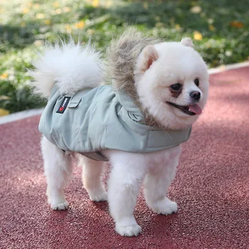 

Puppy Dog Thick New Style Winter Cotton Clothes Legs Winter Teddy Pet Bichon Pomeranian Small Dogs Fall And Winter Clothes