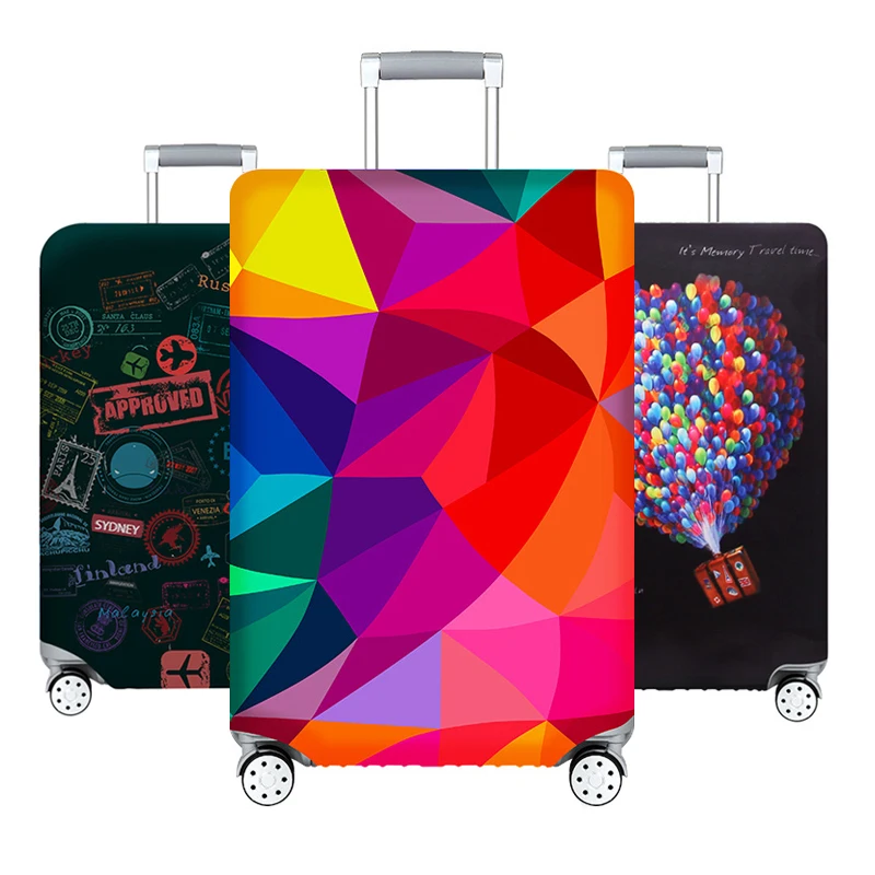 Travel Luggage Protective Cover Accessorie Suitcase Case Baggage Elastic for S/M/L/XL 18-32 inch | Багаж и сумки
