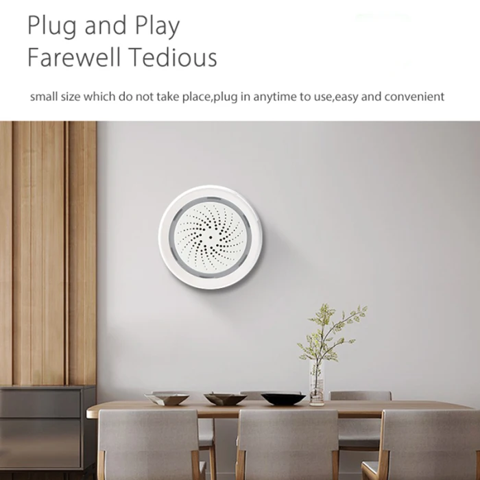 Горячая Распродажа, Wifi, сирена, датчик, 120 дБ, наружная, беспроводная сирена, сирена для домашней сигнализации, охранная система, сирена