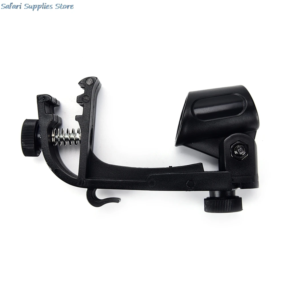 Adjustable Microphone Stage Drum Clips Mic Rim Snare Mount Clamp Holder Groove Gear Studio Stand