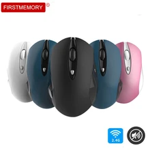 Беспроводная Бесшумная мышь, маленький компьютер, Mause, портативная эргономичная оптическая USB мышь 1600 dpi для Apple Macbook Air, ПК, ноутбука, ноутбука