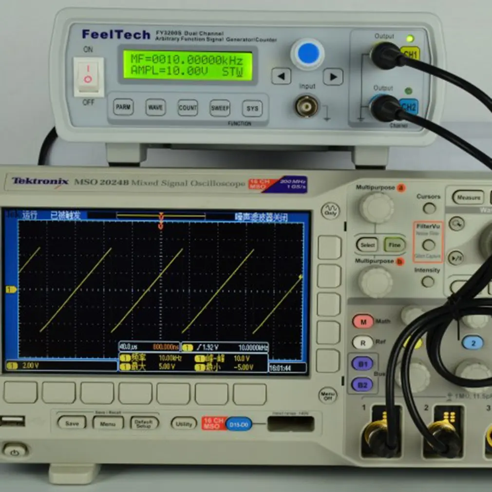 FellTech FY3200S 24 МГц цифровой DDS двухканальный функция источник сигнала Генератор произвольной формы/измеритель частоты пульса США