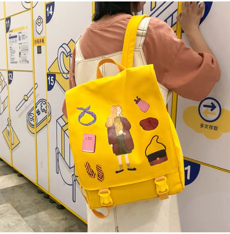 新款双肩包_秋季新款双肩包女学院风卡通休闲韩版可爱学生大容量定制---阿里巴巴_18