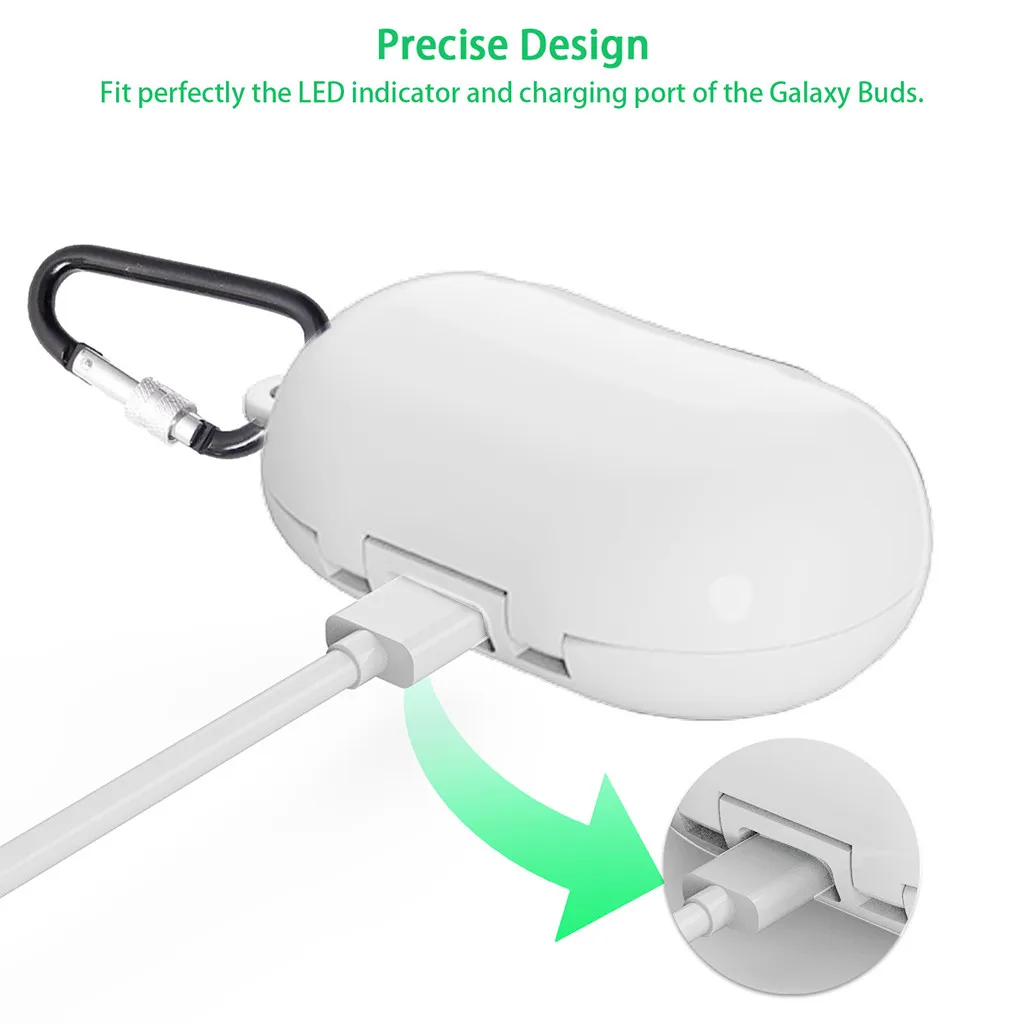 Для samsung Galaxy Buds портативный PC чехол для наушников пылезащитные наушники мягкие губки для наушников# G20
