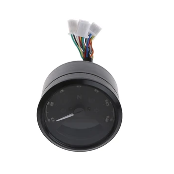 

Multi-function LCD Digital Motorcycle Odometer Tachometer Speedometer Gauge 12000RPM E7CA