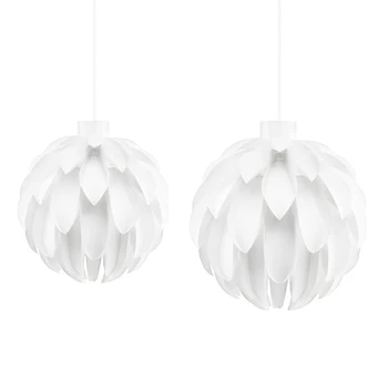 

Hot Mooielight Flowers Petal Lamp Pendant Lights Material PVC Diameter 50cm Lotus DIY Lampshape Bedroom/Shops LED light fixture