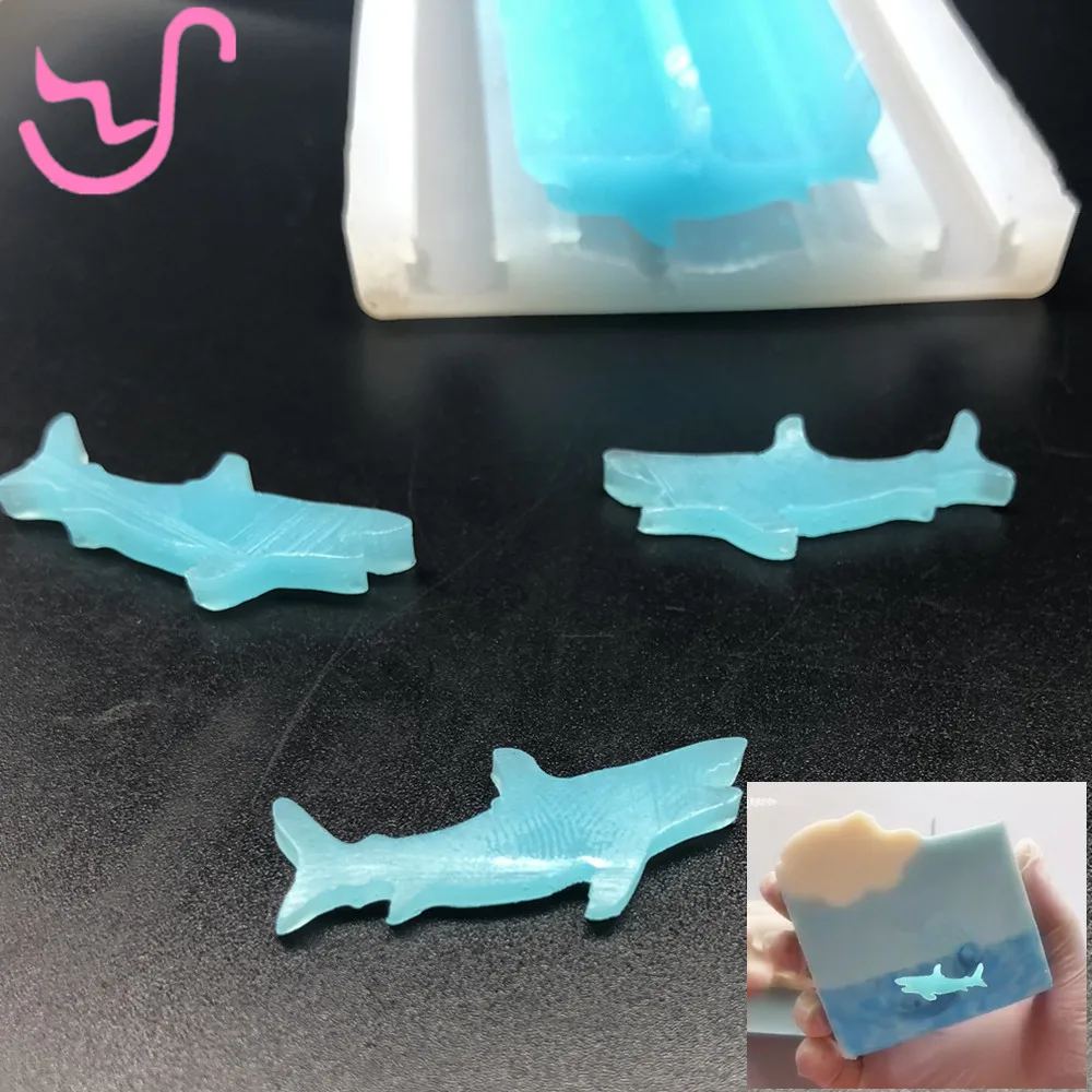 Moule A Bougie En Silicone Tube En Forme De Requin Tube De Savon Cylindre En Resine Artisanat Aliexpress