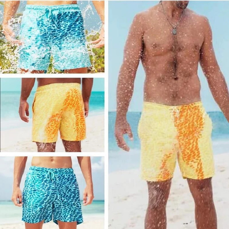 Pantalones cortos para hombre, de baño transpirables de secado rápido para deportes, ocio, playa, europeos y americanos|Pantalones cortos de surf| - AliExpress