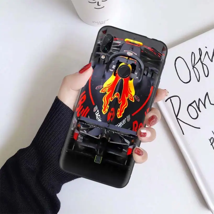 for Formula 1 Case for Xiaomi Redmi Note 7 8 K20 7S 7A 6 6A Pro 4