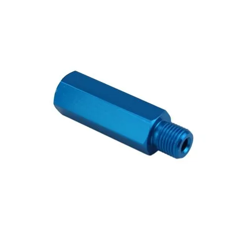 Фильтр насоса высокого давления PCP Пейнтбол Airforce M10x1 40MPA фильтрация воздуха 50 см шланг M10x1 малая трубка водоотделитель синий - Цвет: filter only