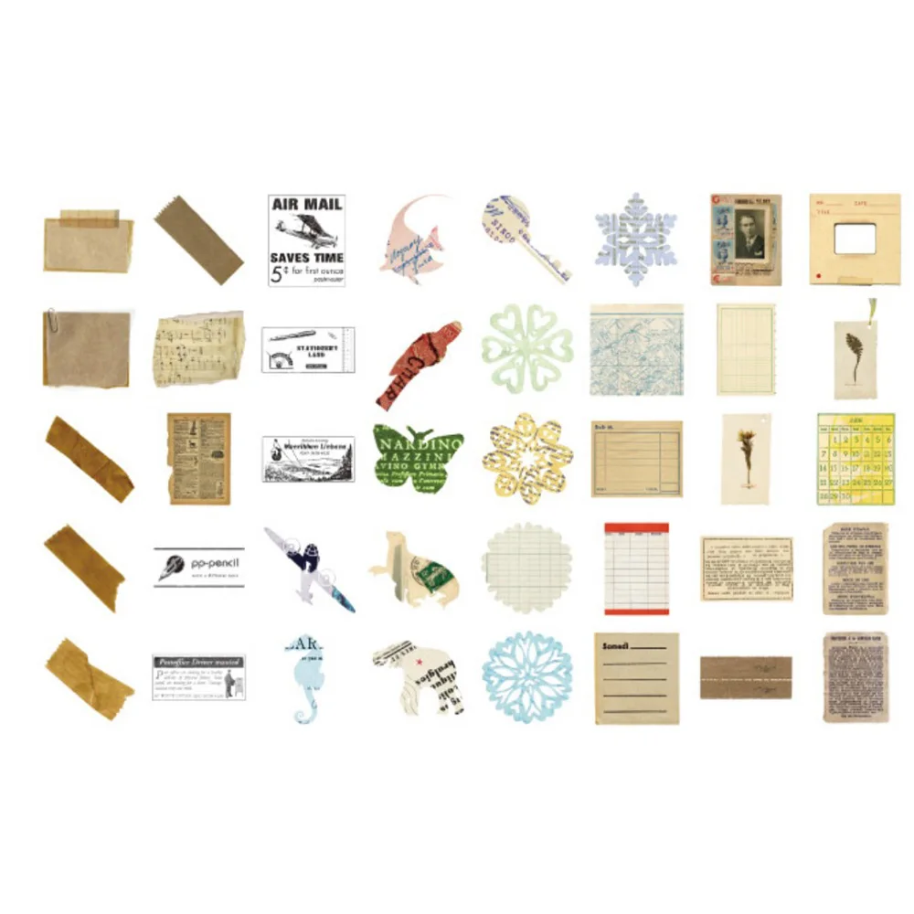 Lychee Life Matchbox серия наклеек печатные специальные бумажные наклейки s DIY ручной работы скрапбук штамп украшения принадлежности - Цвет: 1