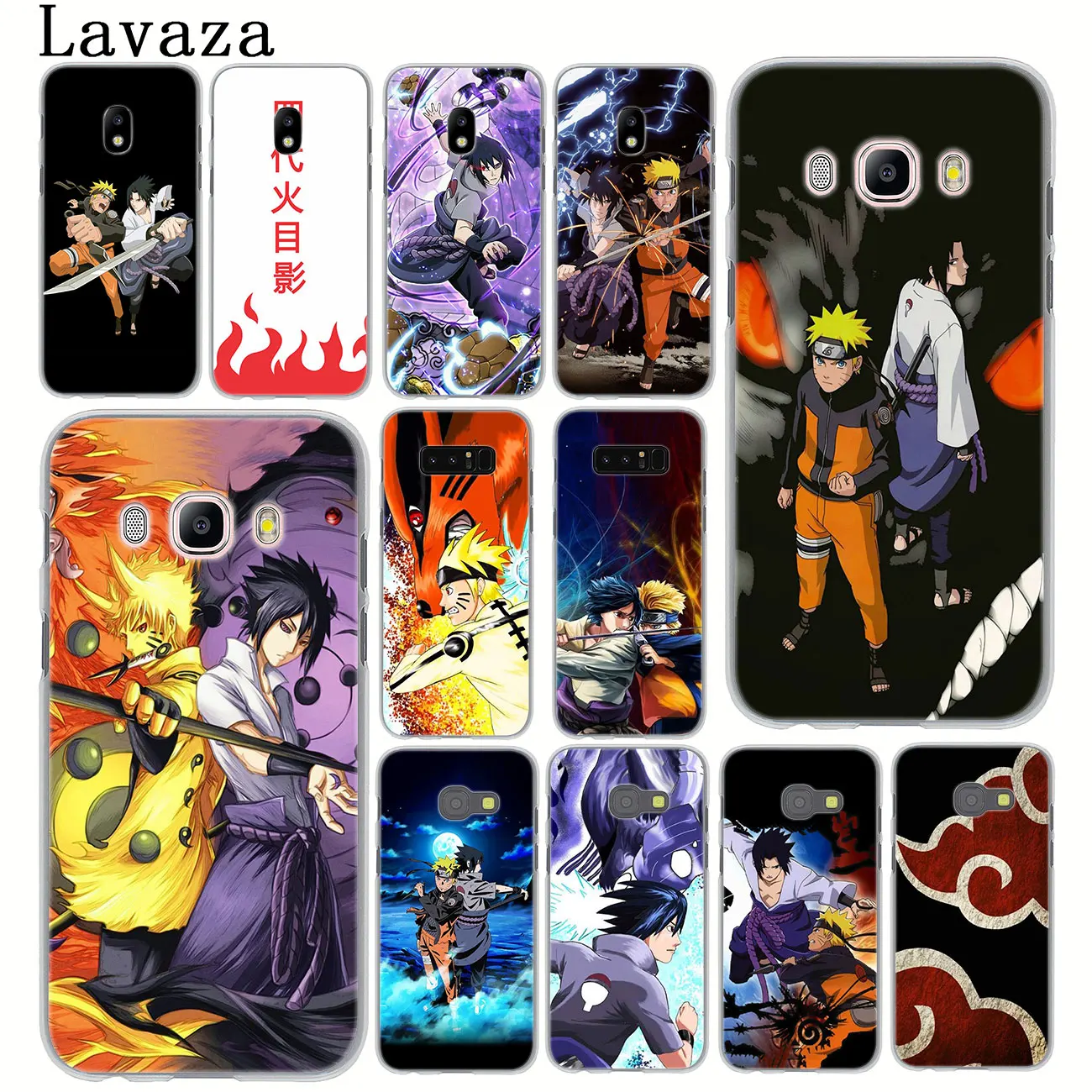 Чехол для телефона Lavaza naruto vs sasuke Жесткий Samsung Galaxy J8 J7 Duo J6 J5 J4 Plus 2018 2017 2016 J2 J3 EU US Prime
