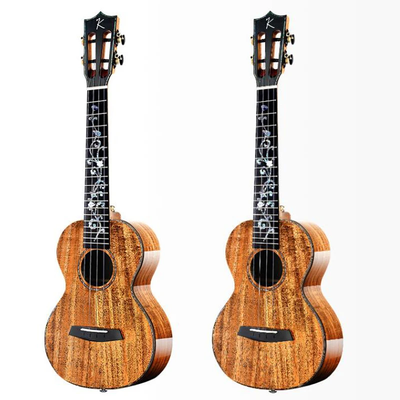 Укулеле 3A Solid KOA концерт 23 дюйма 26 дюймов Enya KK укулеле тенор струны Музыкальные