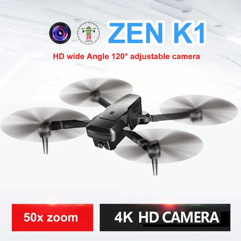Visuo ZEN K1 gps Радиоуправляемый Дрон с 4K HD двойной камерой управление жестами 5G Wifi FPV Бесщеточный двигатель полёт 2,4G Дрон