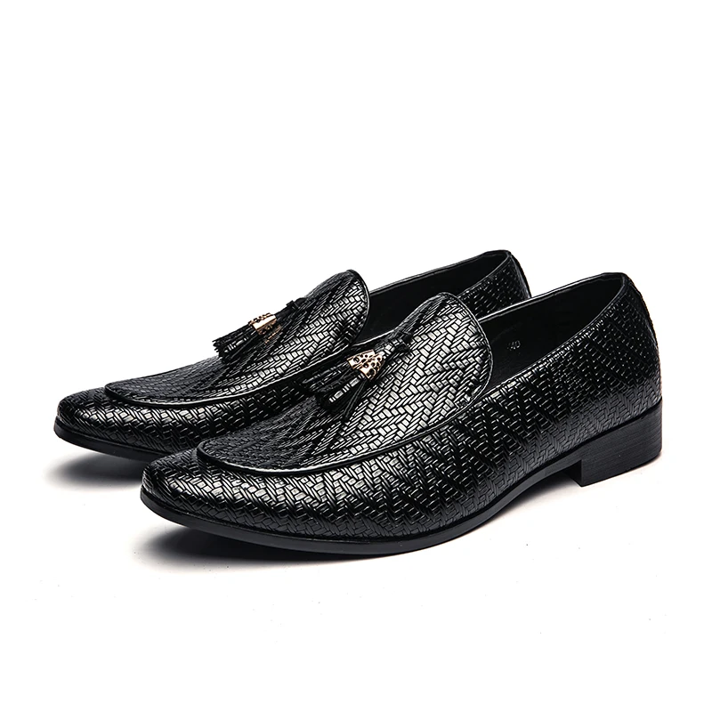 New Leather Casual Shoes Are Fashionable and Popular In Four Seasons CN(Origin) MEN Adult Walking Rubber Slip-On | Спорт и